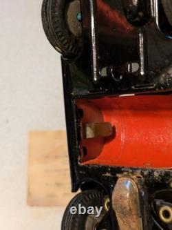 Nomura Toy Tin Toy Car Black Space Cruiser WithMotor