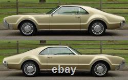 OLDS Oldsmobile Toronado Metal Model Classic Vintage Car Race Carousel Gold 442