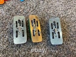 Ohio Art Mechanical Traffic Control Tin Wind up Car Set Game With VTG Box-#611