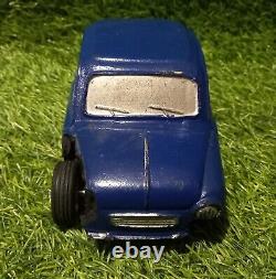 Old Duravit Fiat 600 toy car, hard rubber vulcanized Argentina