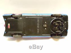 Old LG Japan ASC Tin Battery Op. Batmobile Car in Box. A++. Works