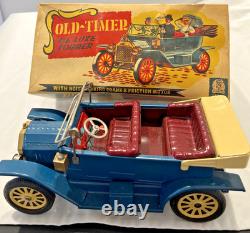 Old-Timer Deluxe Tourer Friction Tin Toy Car Vintage SSS International Japan