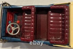 Old-Timer Deluxe Tourer Friction Tin Toy Car Vintage SSS International Japan