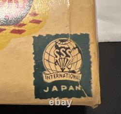 Old-Timer Deluxe Tourer Friction Tin Toy Car Vintage SSS International Japan