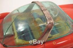 Old Tin Friction Toy Futuristic Concept Car 7.25 Lincoln XL 500 Japan 1953 RARE
