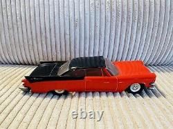 Old Vtg 1950's JOHAN 1/25 Scale Toy Dodge Lancer Car Two-Tone Red Black