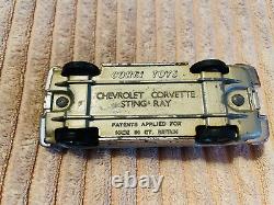 Old Vtg CORGI TOYS Diecast CHEVROLET CORVETTE STING RAY Car Made In Gt Britain