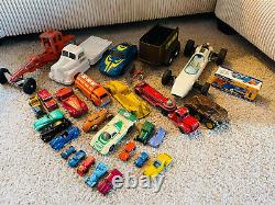 Old Vtg TOOTIETOY Nylint Toy Car Truck LOT Howard Johnson Hess Race Car Racing