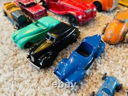 Old Vtg TOOTIETOY Nylint Toy Car Truck LOT Howard Johnson Hess Race Car Racing