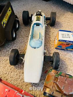 Old Vtg TOOTIETOY Nylint Toy Car Truck LOT Howard Johnson Hess Race Car Racing