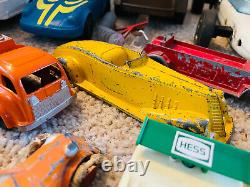 Old Vtg TOOTIETOY Nylint Toy Car Truck LOT Howard Johnson Hess Race Car Racing