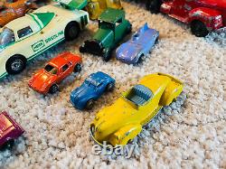 Old Vtg TOOTIETOY Nylint Toy Car Truck LOT Howard Johnson Hess Race Car Racing