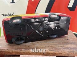 Orig Marusan Tin Friction Racer RARE Japan Mercedes 300SLR Race Car Toy Antique