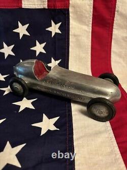 Orig VTG WILBUR SHAW Maserati 8CTF Boyd Special cast aluminum race car model