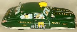 Original 1940's Marx Wind Up Dick Tracey No. 1 Police Dept Squad Car Tin Toy Car Original 1940's Marx Wind Up Dick Tracey No. 1 Police Dept Squad Car Tin Toy Car