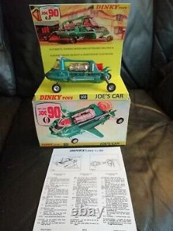 Original Flashing Light Vintage Dinky Toys 102 Joe 90 Car Gerry Anderson Tv