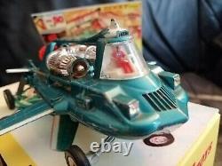 Original Flashing Light Vintage Dinky Toys 102 Joe 90 Car Gerry Anderson Tv