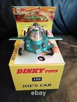 Original Flashing Light Vintage Dinky Toys 102 Joe 90 Car Gerry Anderson Tv