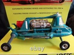 Original Flashing Light Vintage Dinky Toys 102 Joe 90 Car Gerry Anderson Tv