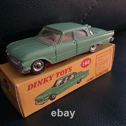 Original Vintage Dinky Toys # 148 Ford Fairlane Car Time Capsule England Meccano