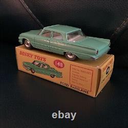 Original Vintage Dinky Toys # 148 Ford Fairlane Car Time Capsule England Meccano