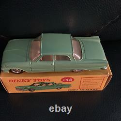 Original Vintage Dinky Toys # 148 Ford Fairlane Car Time Capsule England Meccano