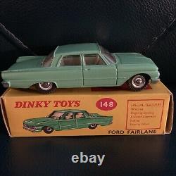 Original Vintage Dinky Toys # 148 Ford Fairlane Car Time Capsule England Meccano