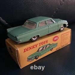 Original Vintage Dinky Toys # 148 Ford Fairlane Car Time Capsule England Meccano