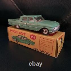 Original Vintage Dinky Toys # 148 Ford Fairlane Car Time Capsule England Meccano