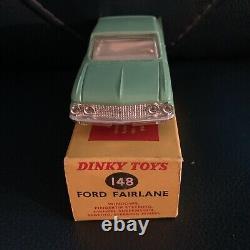 Original Vintage Dinky Toys # 148 Ford Fairlane Car Time Capsule England Meccano