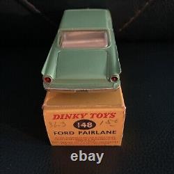 Original Vintage Dinky Toys # 148 Ford Fairlane Car Time Capsule England Meccano