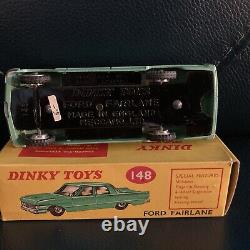 Original Vintage Dinky Toys # 148 Ford Fairlane Car Time Capsule England Meccano