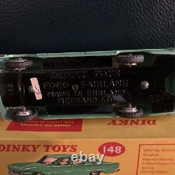 Original Vintage Dinky Toys # 148 Ford Fairlane Car Time Capsule England Meccano