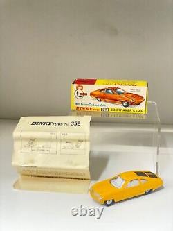 Original Vintage Dinky Toys UFO S. H. A. D. O DED. Striker's Car NM original box