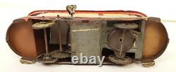 Orobr Rare German Made Tin Litho Wind-up Trolley-street Car-nice Condition