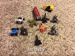Over 60 Micro Machines Lot, And Other Micro Cars Vintage Toys AND Case
