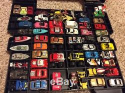 Over 60 Micro Machines Lot, And Other Micro Cars Vintage Toys AND Case