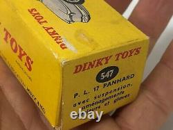 Panhard Dinky Toys With Box Car Miniature Toy Old Automobile Old