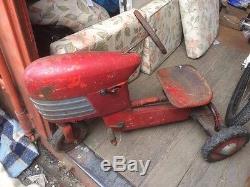 Pedal Car Murray Trac Turbo Drive Tractor 1950s Made In USA