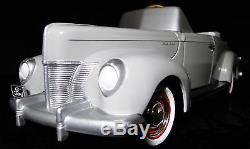 Pedal Car Rare 1940s Ford Vintage Hot Rod Metal Model NOT A Child Ride On Toy