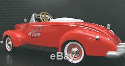 Pedal Car Rare 1940s Ford Vintage Red Metal Collector READ FULL DESCRIPTION PAGE