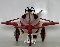 Pedal Car WW2 Plane Too Small For A Child Ride On Miniature Metal Body Model