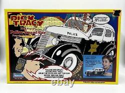 Playmates Dick Tracy Police Squad Car 1990 Vintage Vehicle Playset NIB