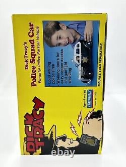 Playmates Dick Tracy Police Squad Car 1990 Vintage Vehicle Playset NIB