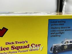 Playmates Dick Tracy Police Squad Car 1990 Vintage Vehicle Playset NIB