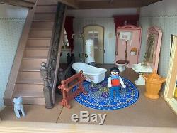 Playmobil Victorian Mansion Dolls House Furniture Figure Car Vintage Geobra 5300