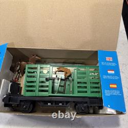 Playmobile 4121 Western Cattle Car In Original Box Germany
