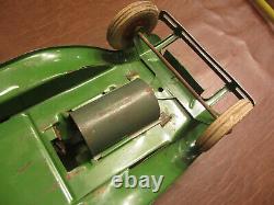 Pressed Steel 12.5 L 1929 Kingsbury Toys Coupe Wind Up Motor & Lights Toy Car