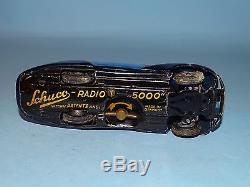 Radio 5000 Car Tin Windup Toy Original Box Schuco Germany