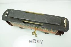 Rare 1920s Converse Tin Wind Up Trolley Street Car Toy Very Rare Litho Toy